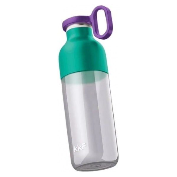 Бутылка спортивная KKF META sports water bottle, тритан, с держателем, зелёная